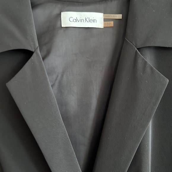 Calvin Klein STUNNING black crossover bodice A-line dress ❤️‍🔥 - Picture 2 of 11